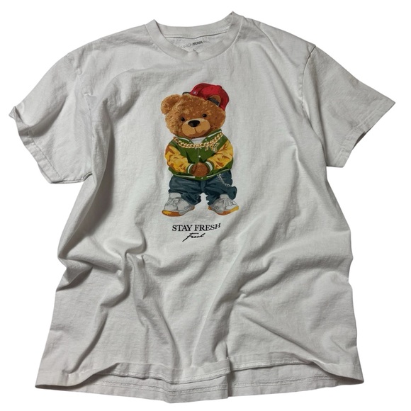 Fashion Nova Other - Stay fresh bear graphic tee
